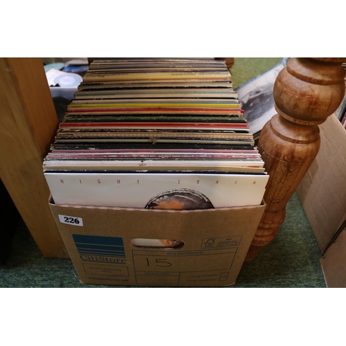 226 - Box of assorted Vinyl Records inc. Duke Ellington, Annie Murray etc