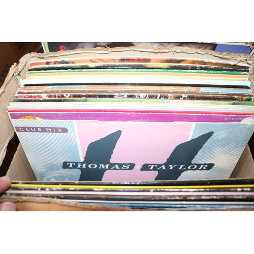 227 - Box of assorted Vinyl Records inc. Don McLean, Del Shannon, Sheena Easton etc