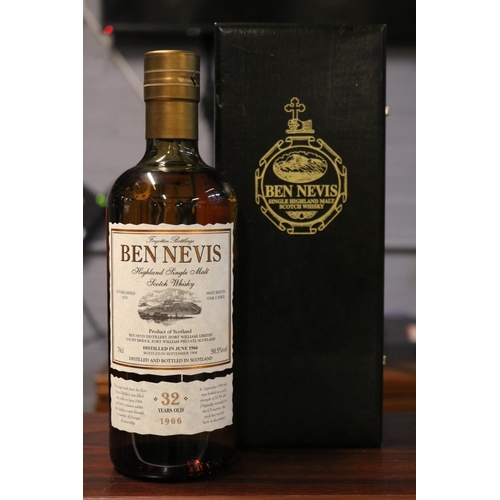Ben Nevis Highland Single Malt Scotch Whisky 32 Year Old 1966 70cl boxed