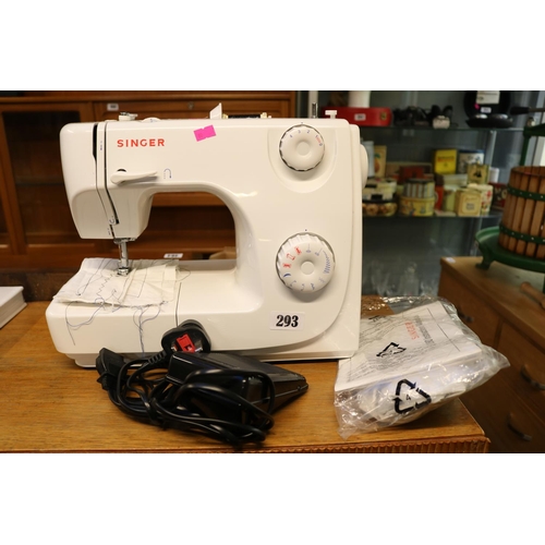 293 - Singer 8280 Sewing Machine with Pedal and Manual