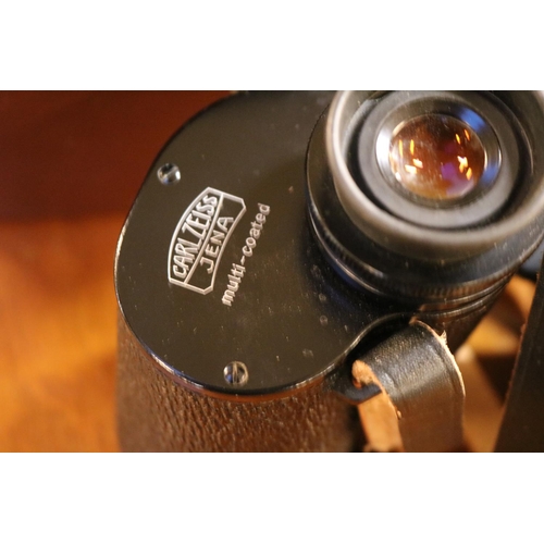 309 - Pair of Carl Zeiss Binoculars Cased