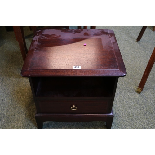 431 - Stag Bedside Chest