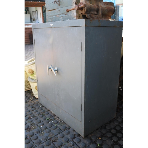 493 - Art Metal of London Retro Industrial Chemical Cabinet