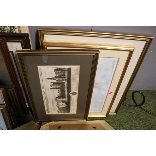 118 - Collection of assorted Framed Pictures and prints to include Barrie A F Clark, Local scenes, West Vi... 