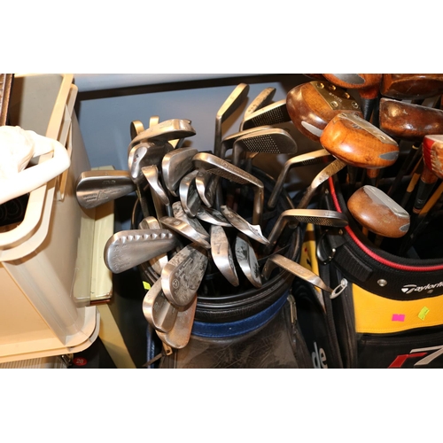 324 - 2 Large collections of Golf Clubs to include Ben Sayers, Fred Dalry etc