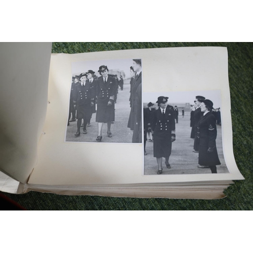 292 - Extensive WW2 WRNS archive of Miss R J Mitchellhill. Including a large number of photographs of her ... 