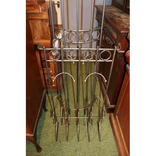 353 - 2 Wrought metal hall coat and hat stands