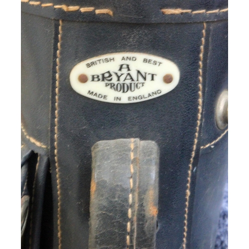 306 - Bryant Golf Bag containing Vintage Golf Clubs inc Mitre Brand for Newmarket Links Golf Club c1930, M... 