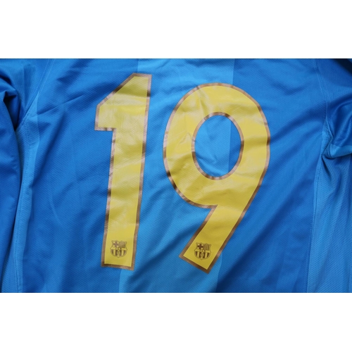 9 - LIONEL MESSI 2008/2009 MATCH WORN #19 BARCELONA AWAY JERSEY

Lionel Messi wore this number 