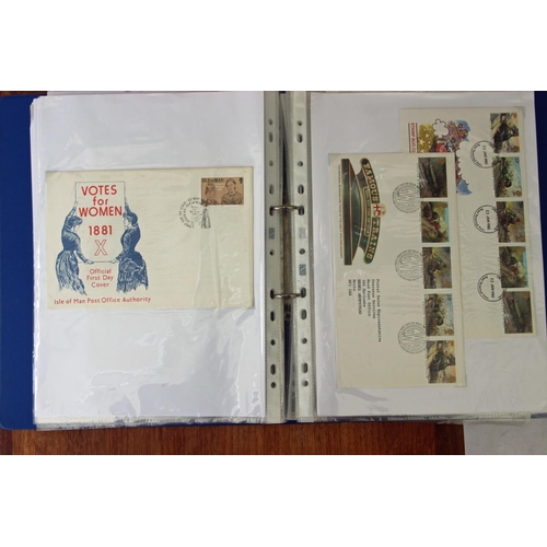 257 - Large Collection of First Day Covers, Postcards, etc all contained in a folder. Please note not all ... 