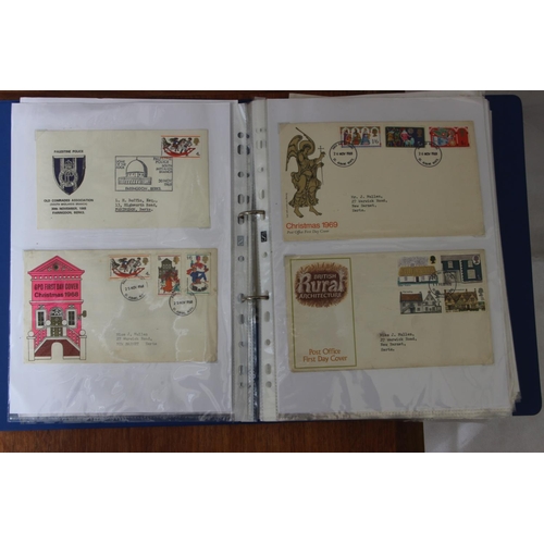 257 - Large Collection of First Day Covers, Postcards, etc all contained in a folder. Please note not all ... 