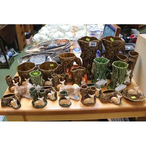 204 - Collection of assorted Sylvac Fauna ware