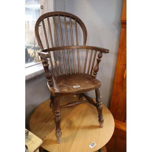 579 - 20thC Childs Windsor Chair