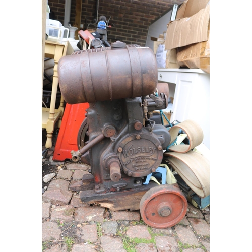 614 - Wolseley Sheep Shearing Machine co Belt driven motor