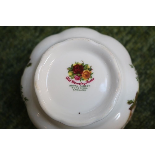 4 - Royal Albert Old Country Roses extensive dinner service comprising of Tureens, Meat Plates, Soup bow... 