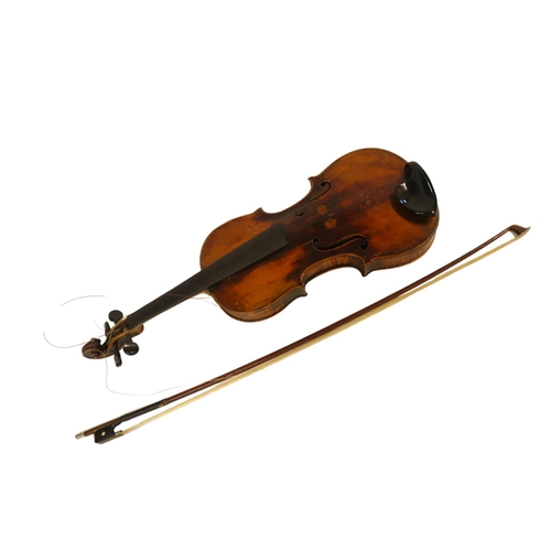 99 - Violin attributed to Mathias Albani or Matthias Alban violin maker from Botzen (now Bolzano). With p... 