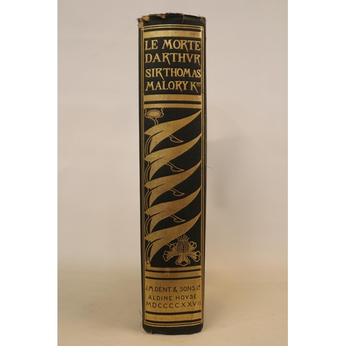 107 - Aubrey Beardsley.- Malory (Sir Thomas) [Le Morte Darthur] The Birth Life and Acts of King Arthur...,... 