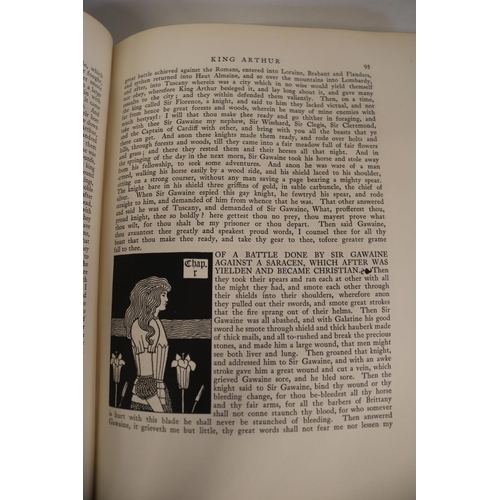 107 - Aubrey Beardsley.- Malory (Sir Thomas) [Le Morte Darthur] The Birth Life and Acts of King Arthur...,... 