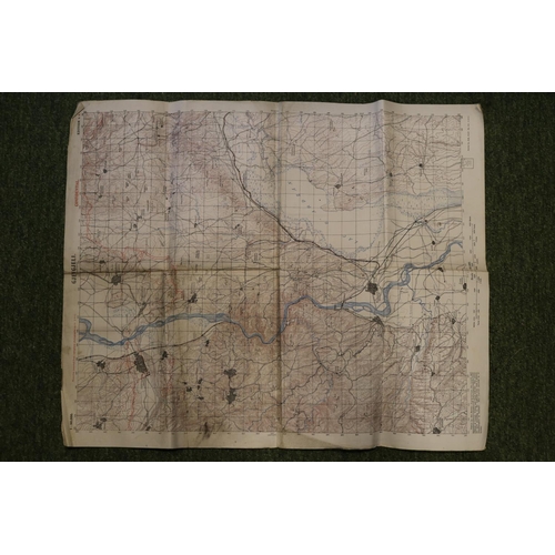 204 - WW1 Collection of Trench Maps to include Amiens 17 1/100,000, North West Europe 1/250,000, France Sh... 