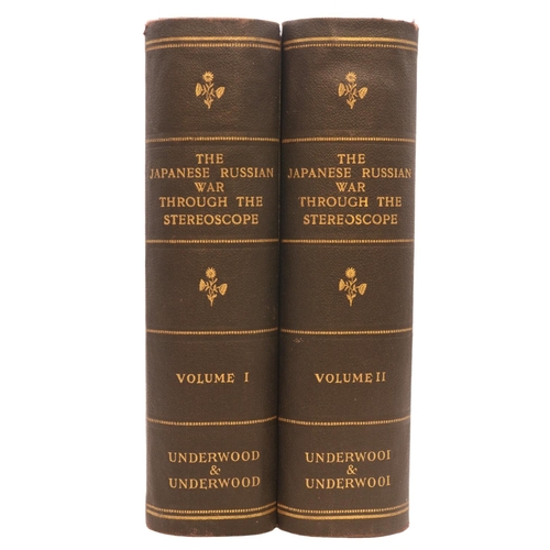 206 - A Cased set of Underwood & Underwood 'The Japanese Russian War Through the Stereoscope'. Circa 1905,... 