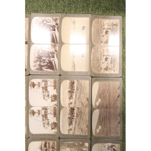 206 - A Cased set of Underwood & Underwood 'The Japanese Russian War Through the Stereoscope'. Circa 1905,... 