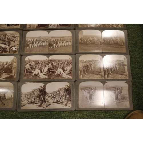 206 - A Cased set of Underwood & Underwood 'The Japanese Russian War Through the Stereoscope'. Circa 1905,... 