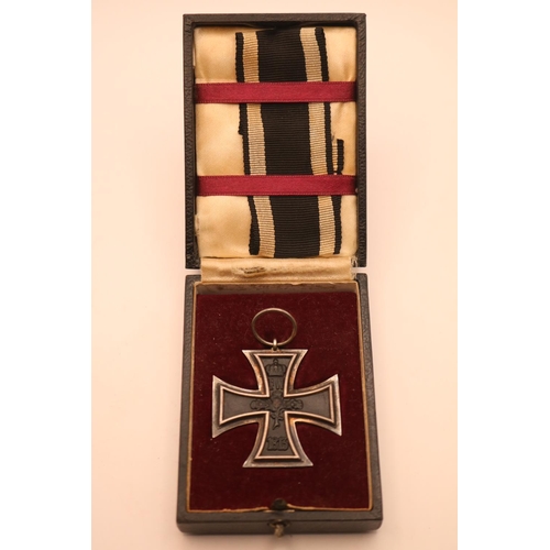 218 - Iron Cross Knights Cross 2nd Class German 1942 Oak Leaved eastern front close combat German Third Re... 