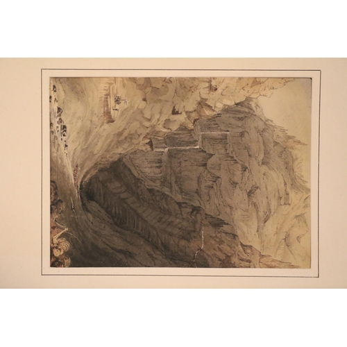 231 - Augusta Sarah Napier (1826 - 1897) Watercolour depicting the British Army against the Khyber Pass. W... 