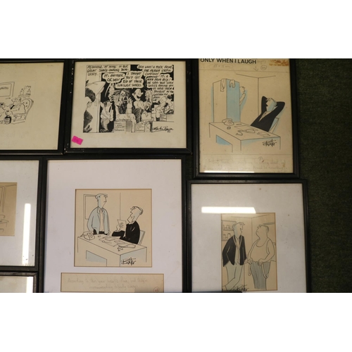 246 - Collection of Newspaper artist prints & Originals to include David Myers, Ken Pyne, Bryan McAllister... 