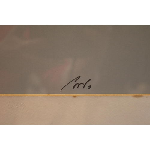 265 - Alberto Burri (Italian, 1915-1995) Ltd edition 1/199 screenprint entitled Flags of the world, signed... 