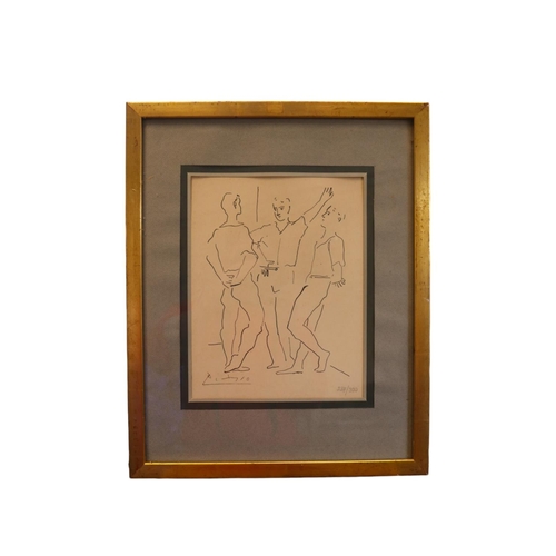 266 - Pablo Picasso (Spanish, 1881-1973). Ltd edition off set lithograph, 237/500 entitled 'The Three Danc... 