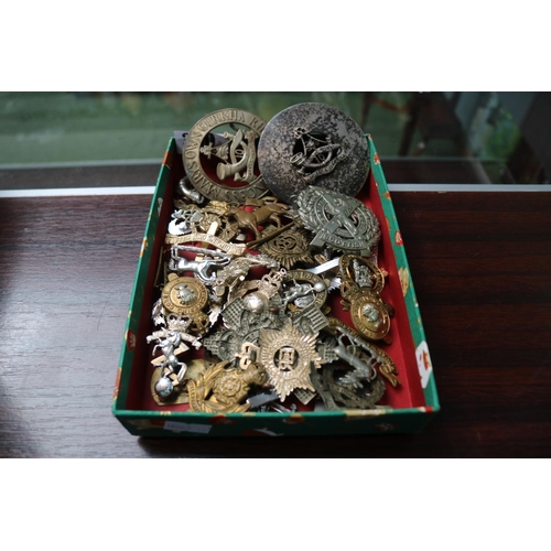 360 - Good Collection of assorted Military Cap and other Badges in. Princess Marys Own Gurkha Rifles, Roya... 