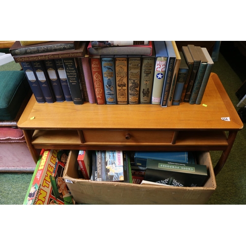 554 - Mid Century Nathan Long Coffee table with 3 drawers