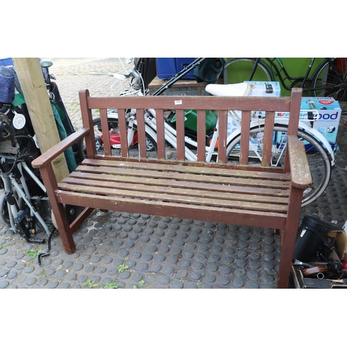 571 - Wooden Garden Bench