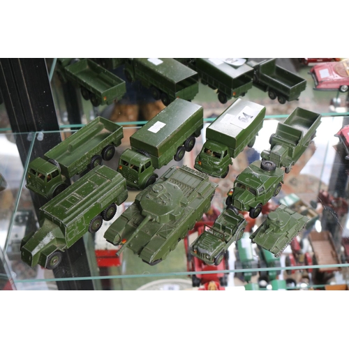 64 - Collection of Dinky Military Vehicles