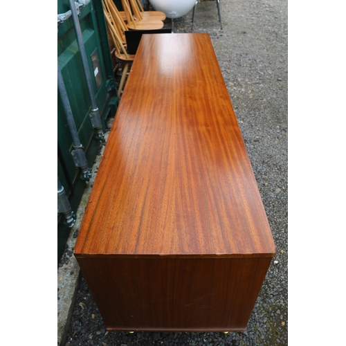 434 - Mid Century Danish Teak Style Sideboard 3 drawers and 2 cupboards. 166cm in Length