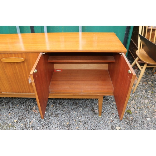 434 - Mid Century Danish Teak Style Sideboard 3 drawers and 2 cupboards. 166cm in Length