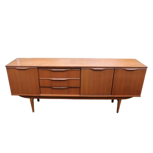 440 - Mid Century A.H. McIntosh & Co of Kirkcaldy Scotland Style Sideboard. 183cm in Length by 40cm Deep b... 