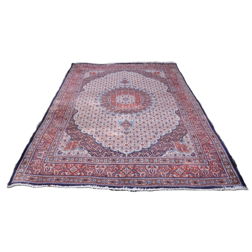 446 - Kershan Rug of Cream & Ground Rug retailed at £1200. 295 x 200cm