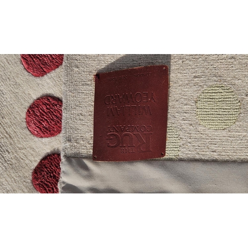 447 - William Yeoward for the Rug Company. 'Madelaine' Wool rug with circular geometric to Beige ground 30... 