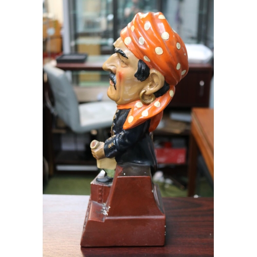 164 - Advertising Wills Pirate Shag Pirate Bar figure. 38cm in Height