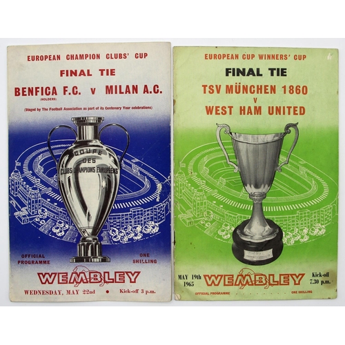 27 - European Cup Winners Final 1965 Munchen v West Ham. European Cup Winners Final 1965 Munchen v West H... 