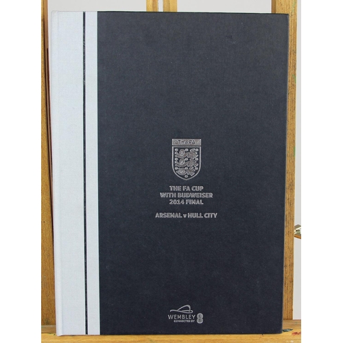 3 - 2014 Arsenal v Hull City FA Cup Final Bobby Moore Club Limited Edition Bound Programme 87 out of 180... 