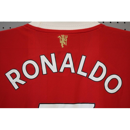 46 - CRISTIANO RONALDO 2021/22 PREMIER LEAGUE MATCH WORN #7 MANCHESTER UNITED HOME JERSEY
On 27th August ... 