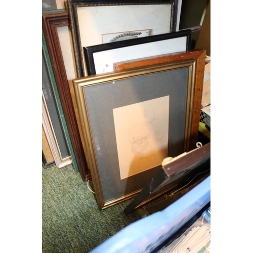 214 - Collection of assorted Framed Pictures and prints 19thC and later