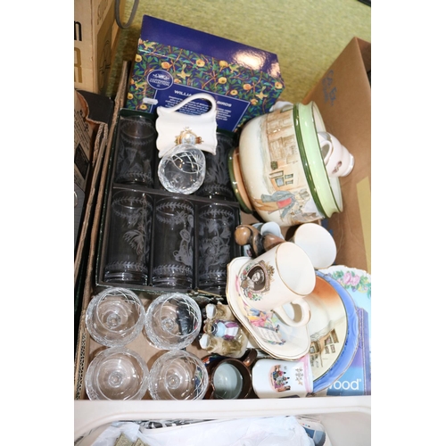 272 - 2 Boxes of assorted Ceramics and bygones