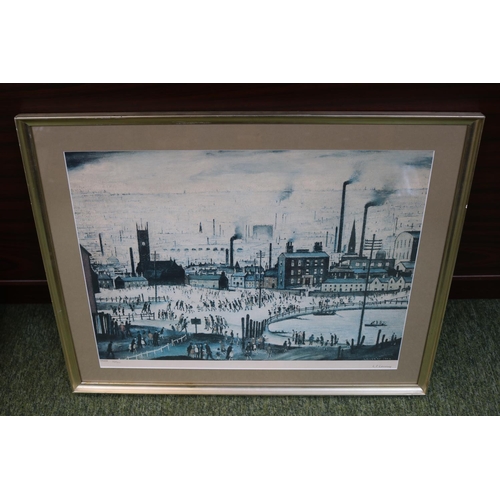 454 - Signed Limited Edition by L.S. Lowry 