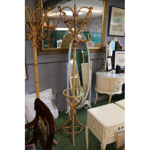 507 - 1970s Italian Bamboo coat stand