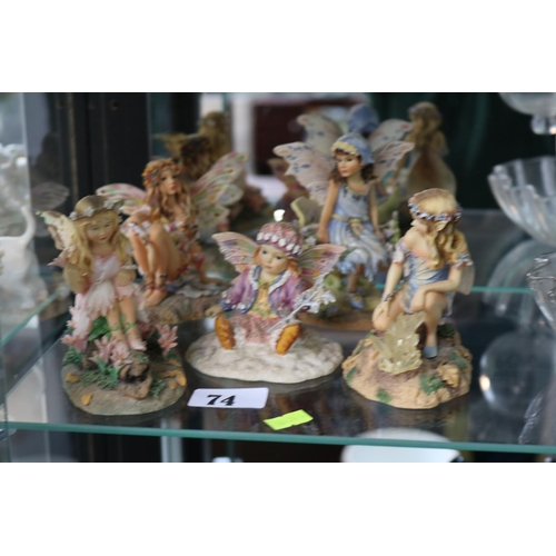 74 - 5 The Leonardo Collection Fairies by Christine Haworth Limited edition