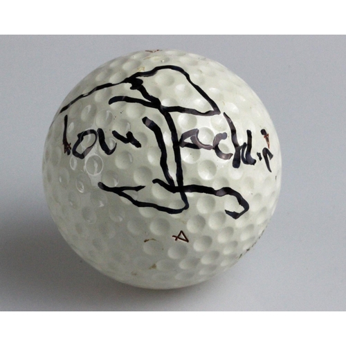 1 - Tony Jacklin Two Time Major Winner and Ryder Cup Player and Captain Personally Signed Dunlop 65 Golf... 